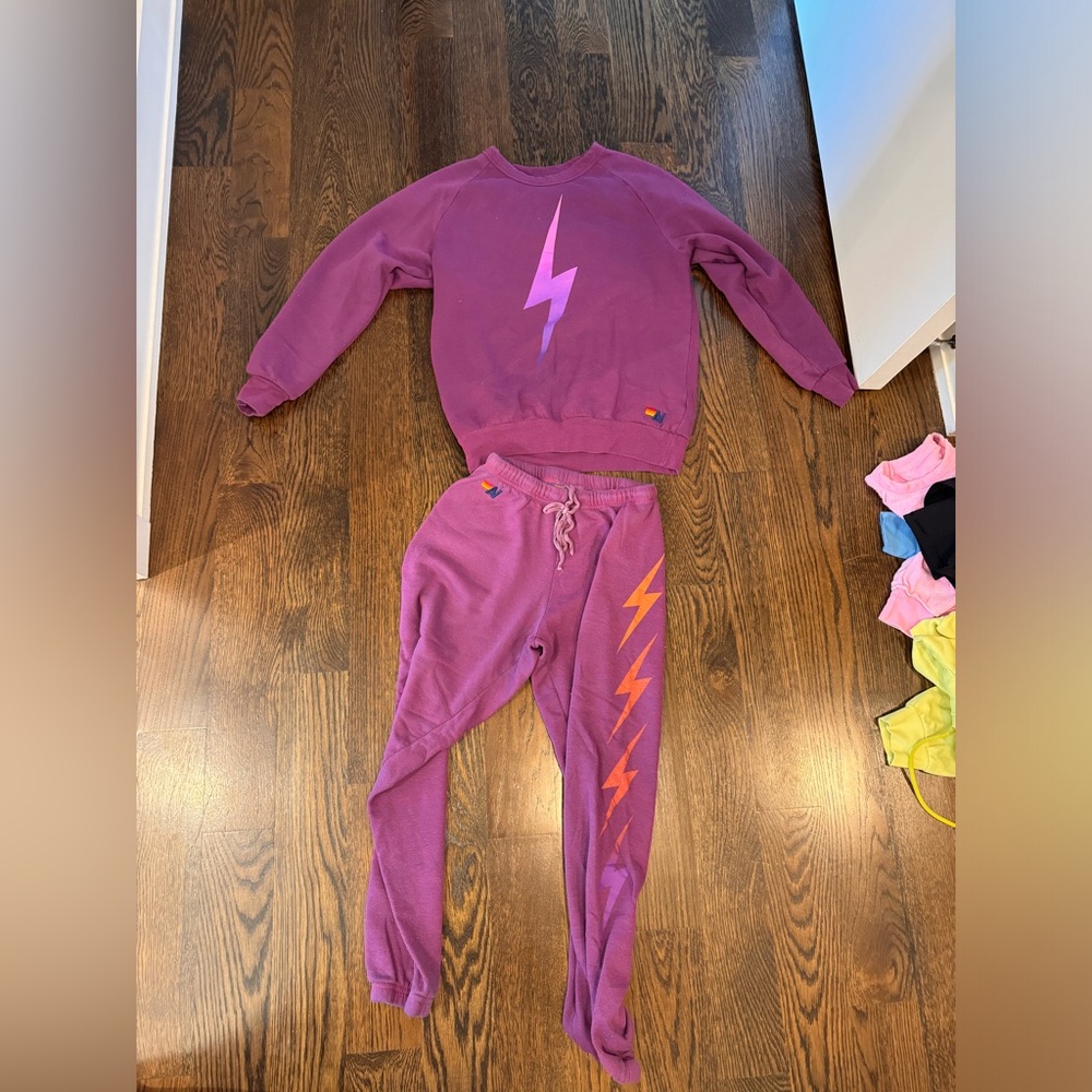 Aviator Nation sweatshirt and sweatpants